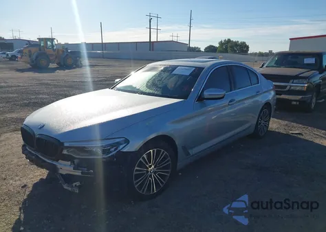 2020 BMW 5 Series 530I из США, поврежденный, VIN WBAJR3C07LWW63507